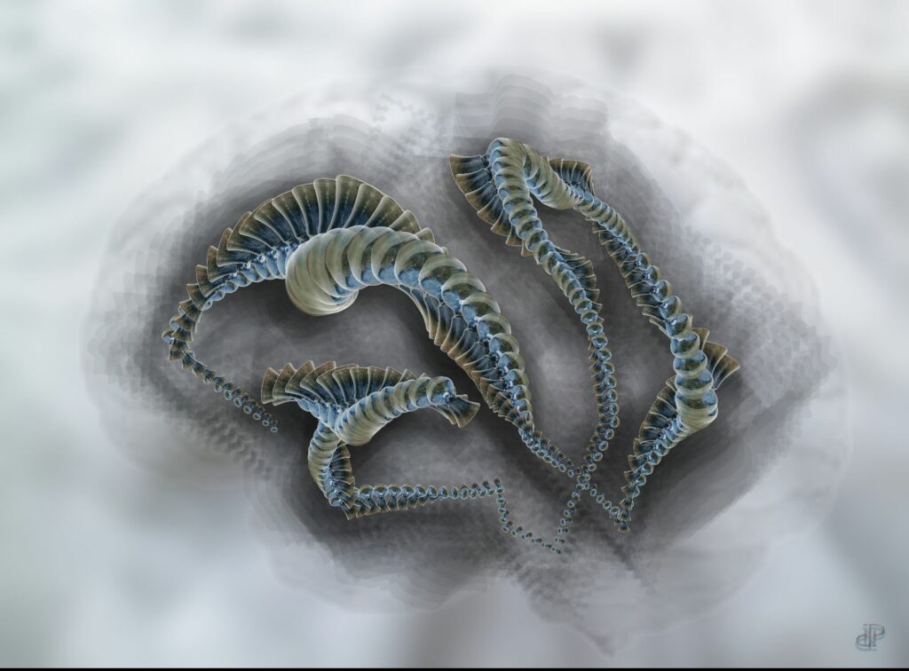 Bruno - montage photos réalisé à partir d'une photo d'une pièce en céramique