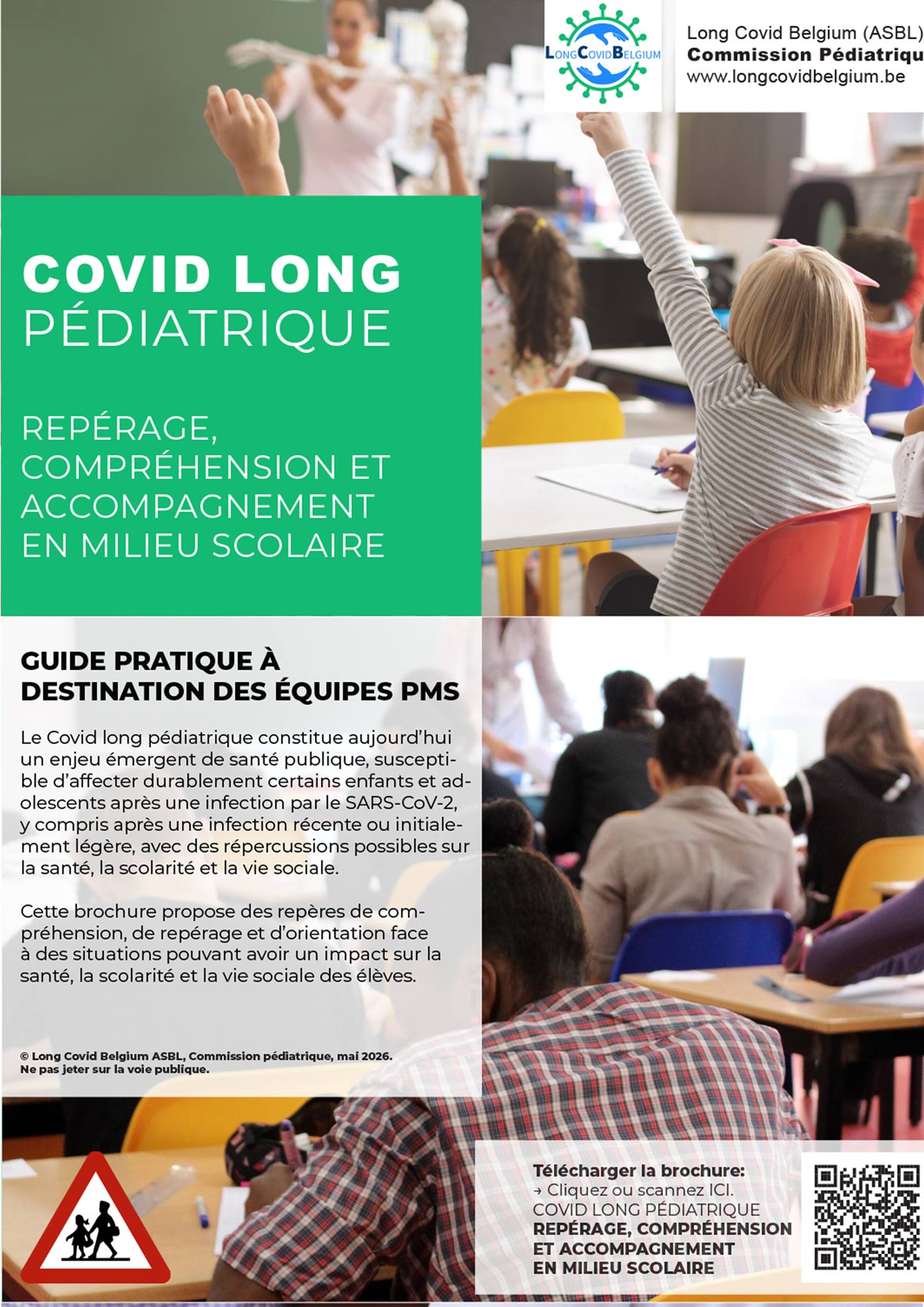 Guide pratique Covid long pour les centres PMS et les professionnels de l'éducation
